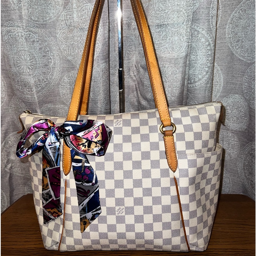💜Louis Vuitton Damier Azur Totally MM💜